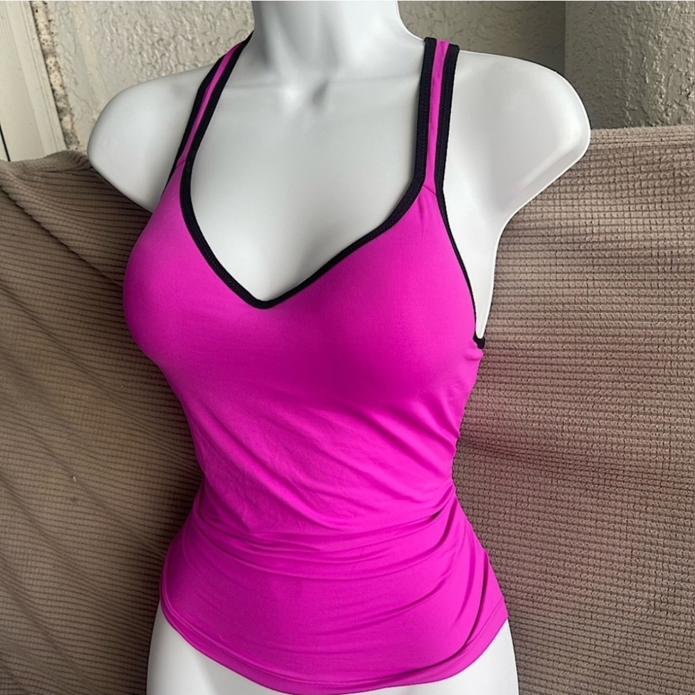 VS Pink Yoga  push-up cami top Small